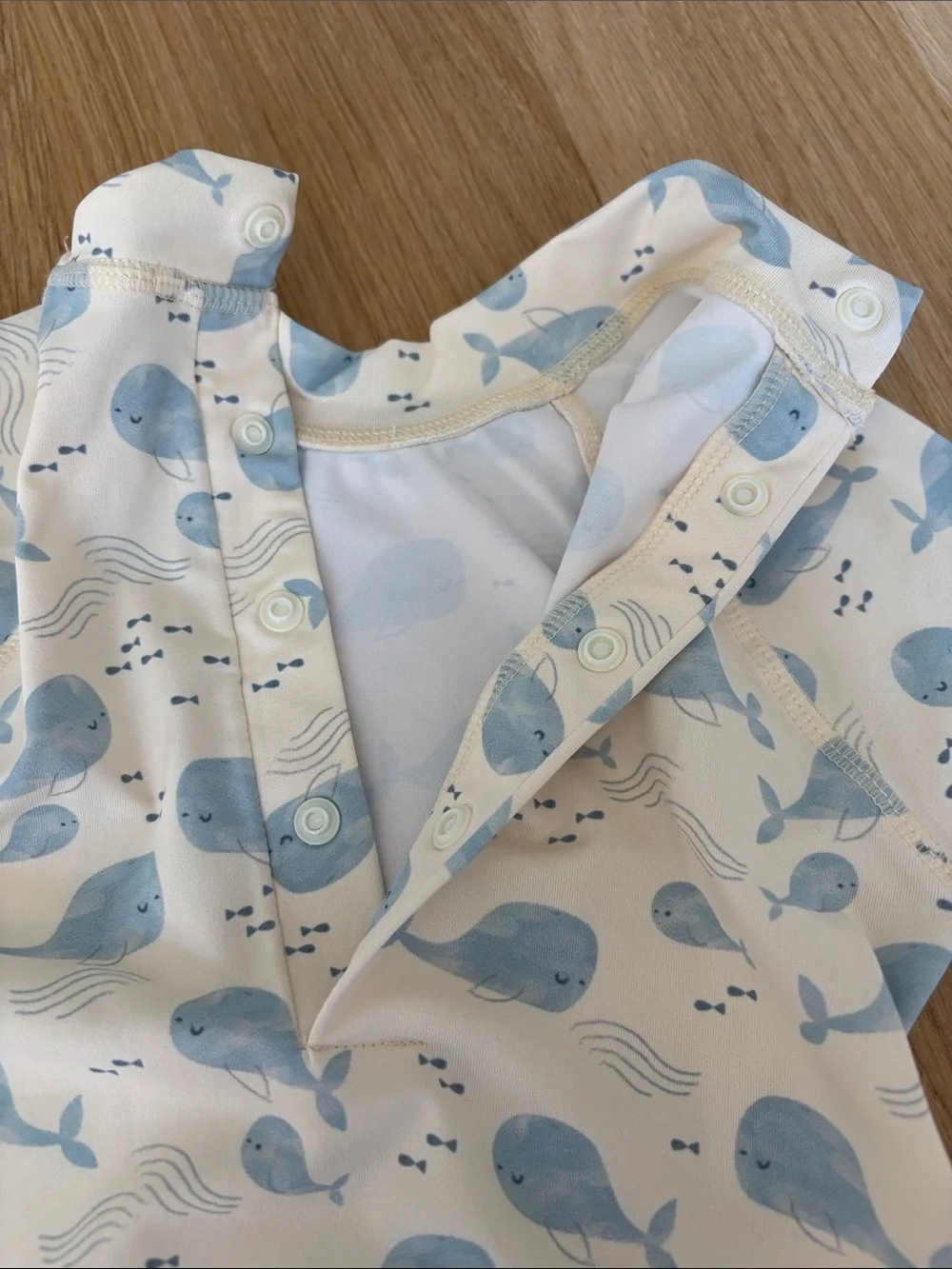 Tutto Piccolo Little Boy’s Yellow & Blue Whale Swim Set